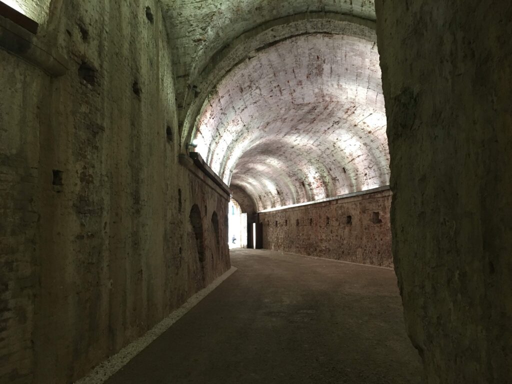 The dungeons in Lucca Tuscany